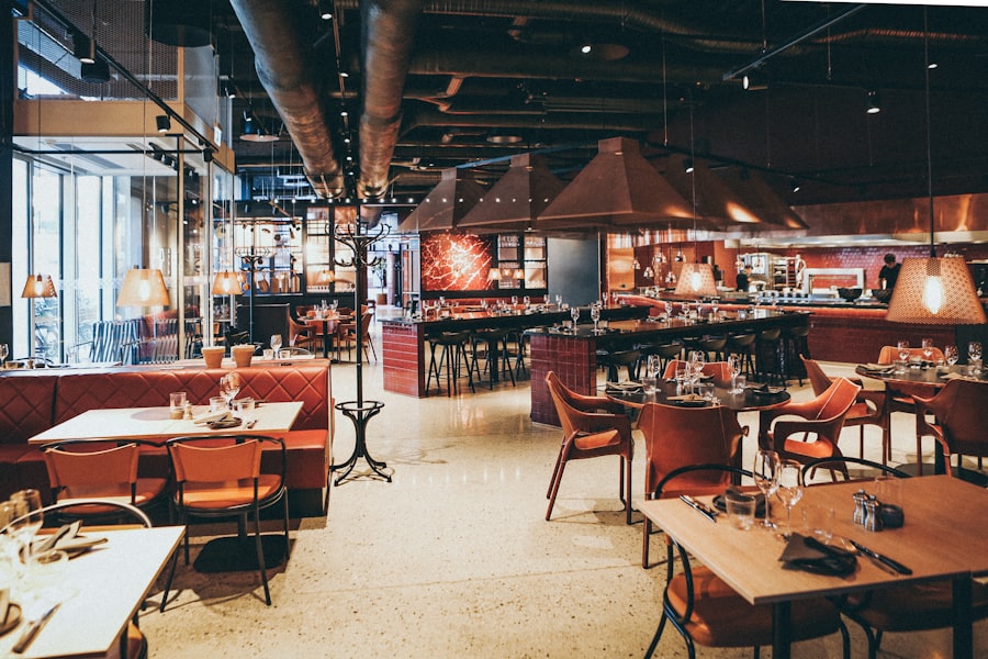 Interior de restaurante RAPTZAR